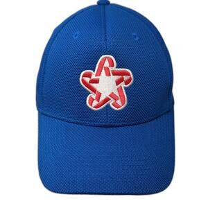 Cintas Baseball Cap Blue Fitted Size L Republic Services Star Logo Stretch Hat